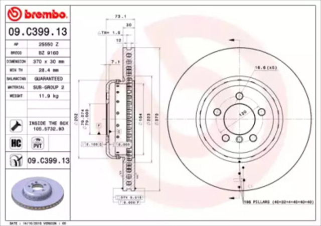 09C39913 Brembo