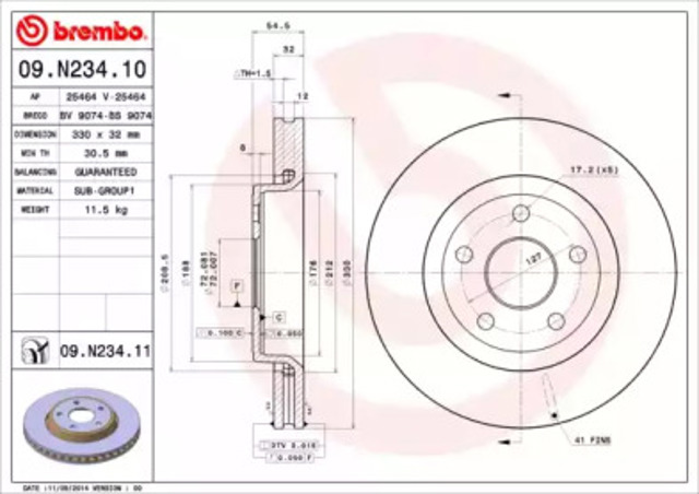 09N23411 Brembo