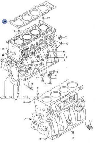 Uszczelka głowicy cylindrów 10178500 AJUSA