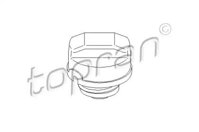 Korek wlewu paliwa 102747 HANS PRIES