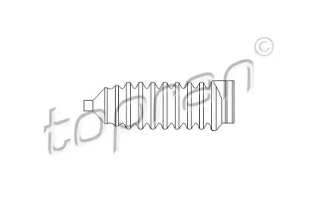 Osłona mechanizmu kierowniczego (maglownicy) 102808 HANS PRIES