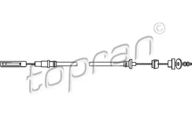 Linka sprzęgła 102853 HANS PRIES