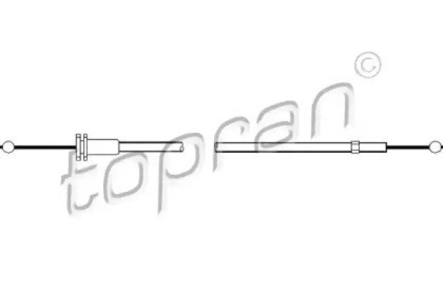 Linka otwierania maski Seat Toledo