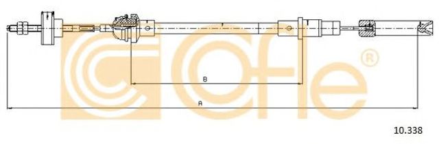 Linka sprzęgła 10338 COFLE