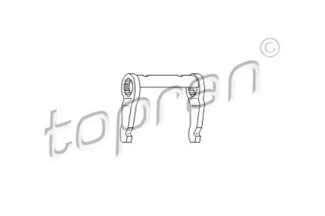 Widełki sprzęgła 107293 HANS PRIES