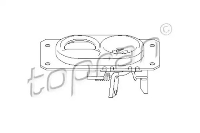 Zamek maski Seat Toledo 1 1L