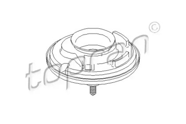 Poduszka amortyzatora przedniego 108299 HANS PRIES