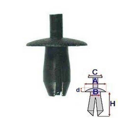 Tuleja mechanizmu zmiany biegów 109538 HANS PRIES