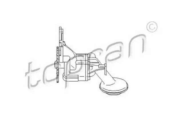 Pompa oleju 112398 Hans Pries (Topran)