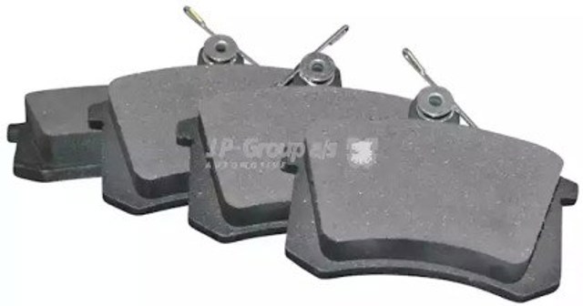 Okładziny (klocki) do hamulców tarczowych tylne 1163705810 JP GROUP