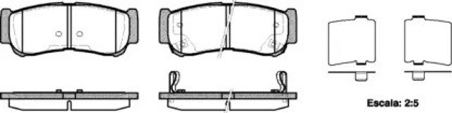 Klocki hamulcowe Hyundai H200