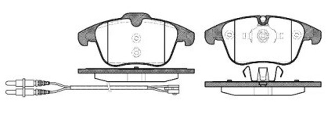 Klocki hamulcowe Citroen C5