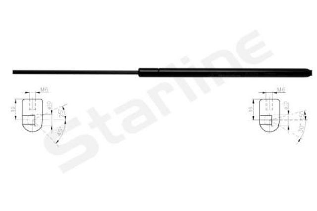 Amortyzator maski 1254805 STARLINE