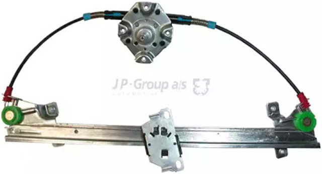 Mechanizm podnoszenia szyby drzwi przednich lewych 1288100170 JP GROUP