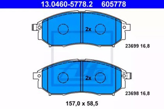 Klocki hamulcowe Nissan Murano