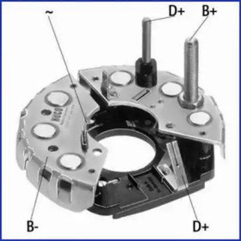 Mostek prostowniczy alternatora = Moster diodowy alternatora 139115 Hitachi