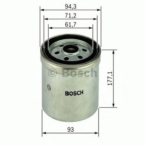 Filtr paliwa 1457434180 BOSCH