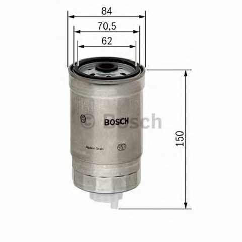 Filtr paliwa 1457434460 Bosch