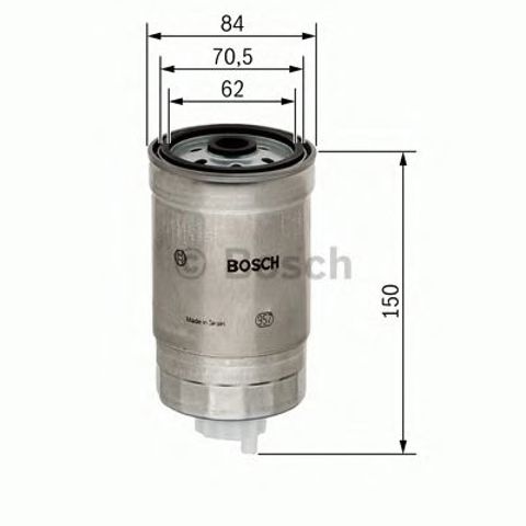 Filtr paliwa 1457434460 BOSCH