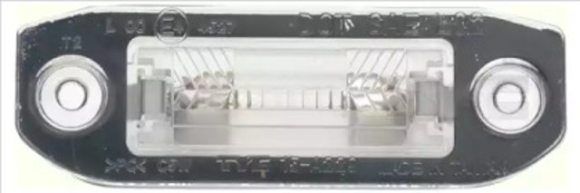 Lampa oświetlenia tylnej tablicy rejestracyjnej 150229009 TYC