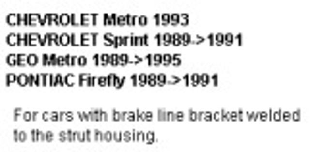 Amortyzator przedni Suzuki Swift 2 AH, AJ