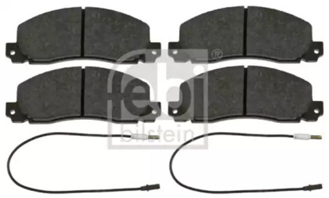 Klocki hamulcowe przednie tarczowe 16443 FEBI