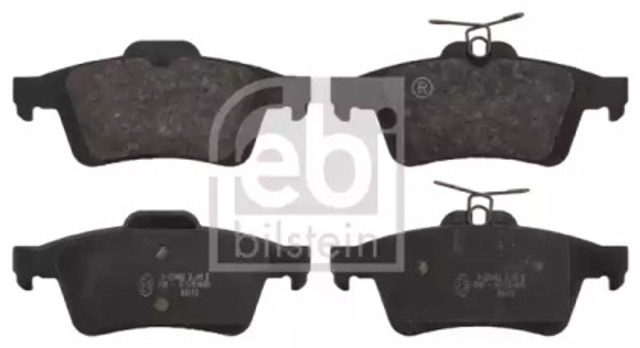 Okładziny (klocki) do hamulców tarczowych tylne 16718 FEBI