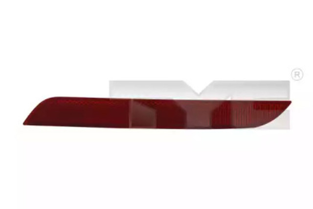 Lampa odblaskowa zderzaka tylnego lewa 175342009 TYC