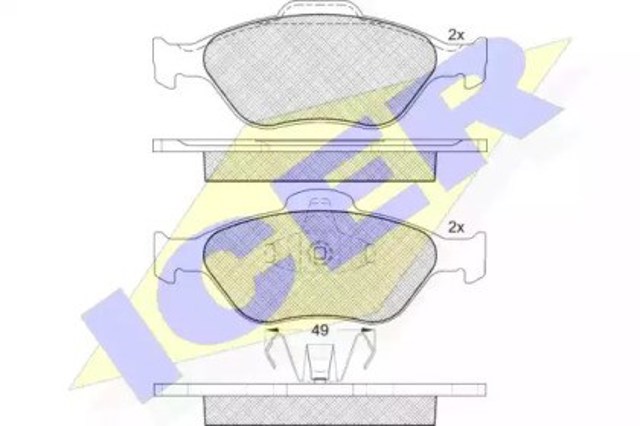 Klocki hamulcowe Ford Fusion
