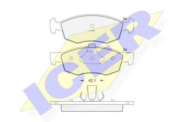 Klocki hamulcowe Fiat Palio