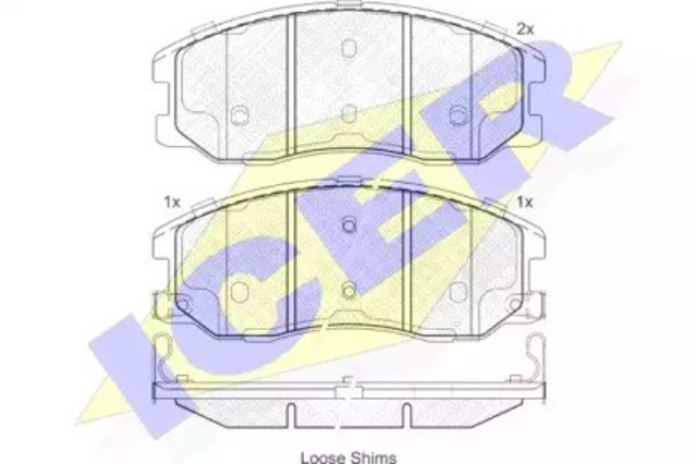 Klocki hamulcowe Opel Antara