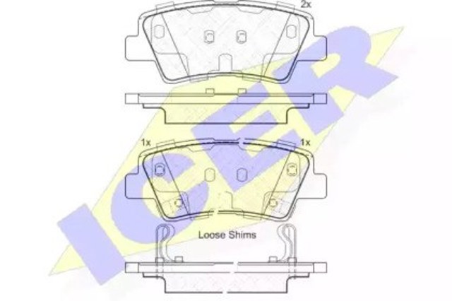 Klocki hamulcowe Hyundai Elantra