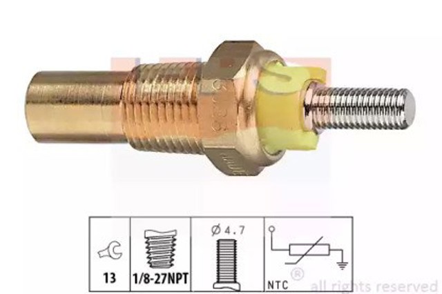 Czujnik temperatury płynu chłodzącego 1830028 EPS