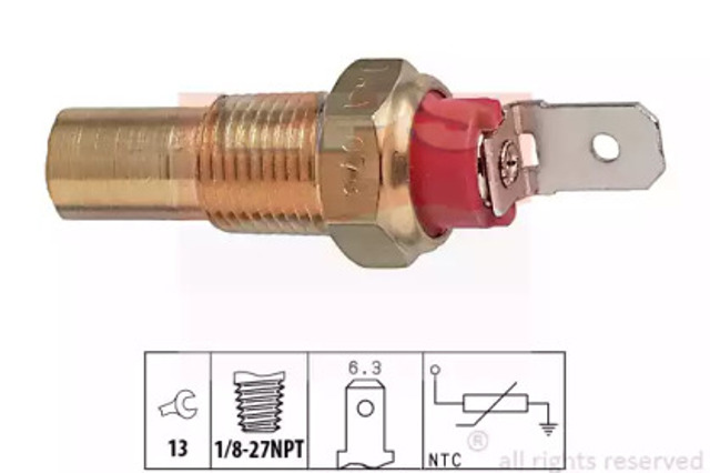 Czujnik temperatury płynu chłodzącego 1830115 EPS