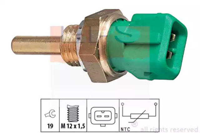 Czujnik temperatury płynu chłodzącego 1830147 EPS