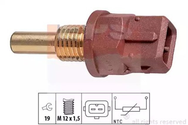 Czujnik temperatury płynu chłodzącego 1830248 EPS