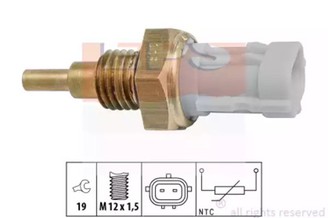 Czujnik temperatury płynu chłodzącego 1830351 EPS
