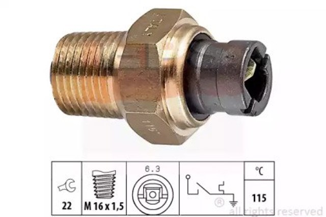 Czujnik temperatury płynu chłodzącego 1840000 EPS