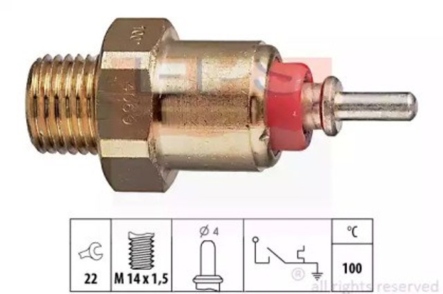Czujnik temperatury płynu chłodzącego 1840069 EPS