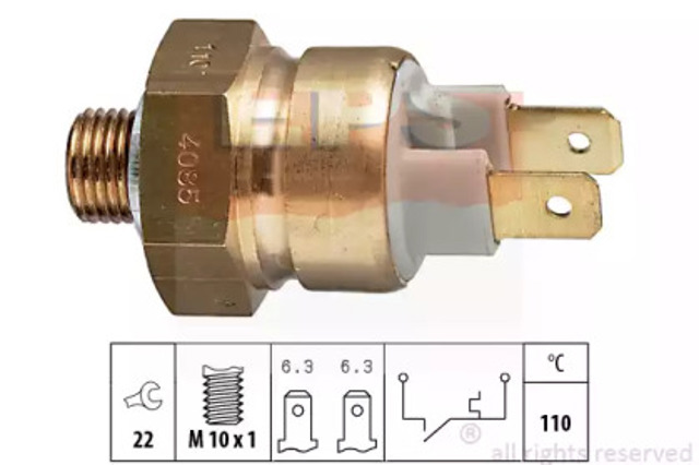 Czujnik temperatury płynu chłodzącego 1840085 EPS