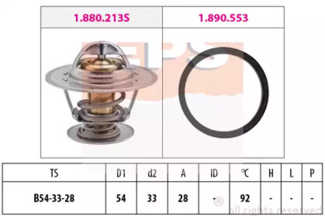 Termostat 1880213 EPS