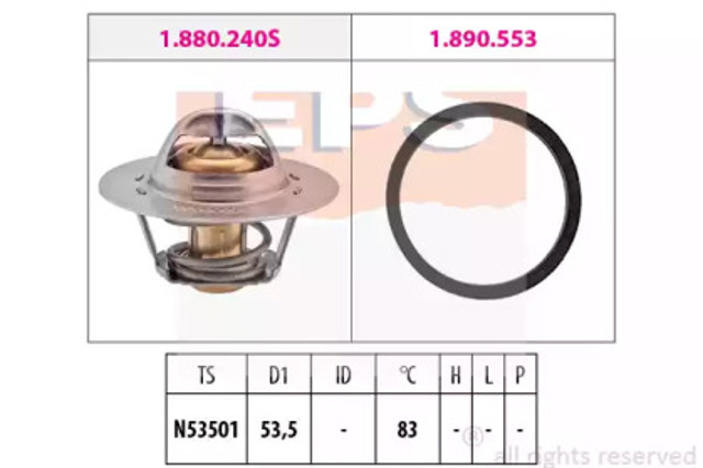 Termostat 1880240 EPS