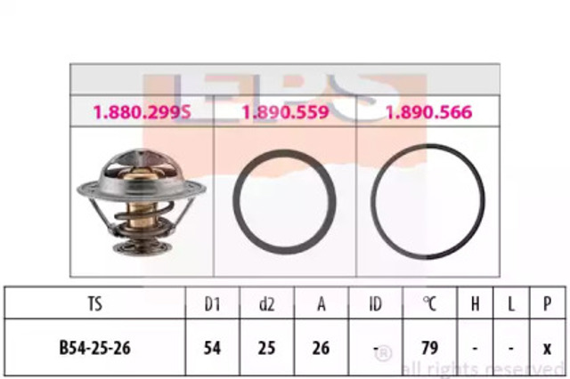 Termostat 1880299 EPS
