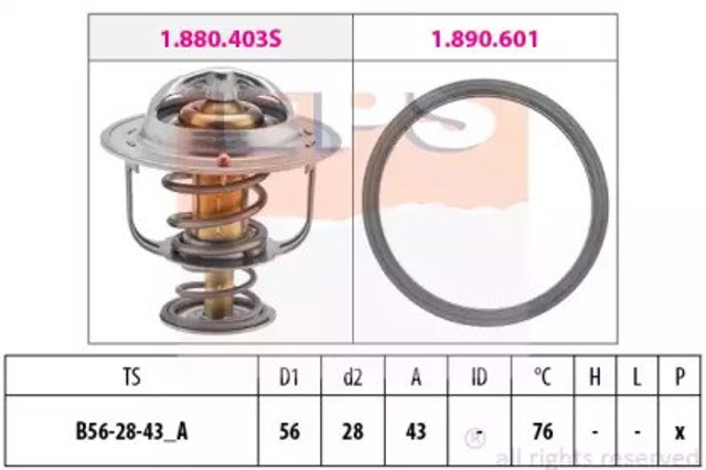 Termostat 1880403 EPS