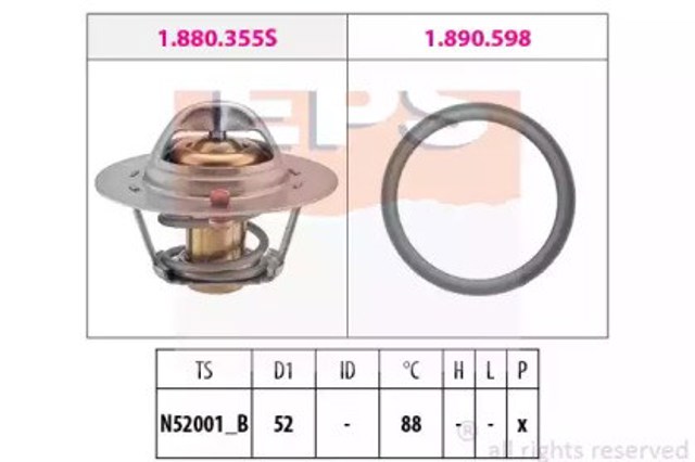 Termostat KIA Clarus