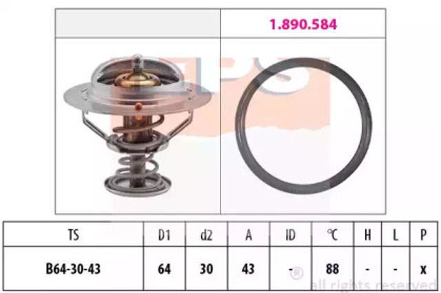 Termostat 1880651 EPS