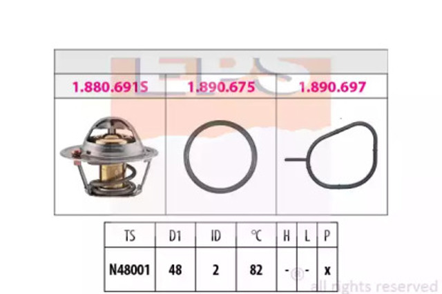 Termostat 1880692 EPS