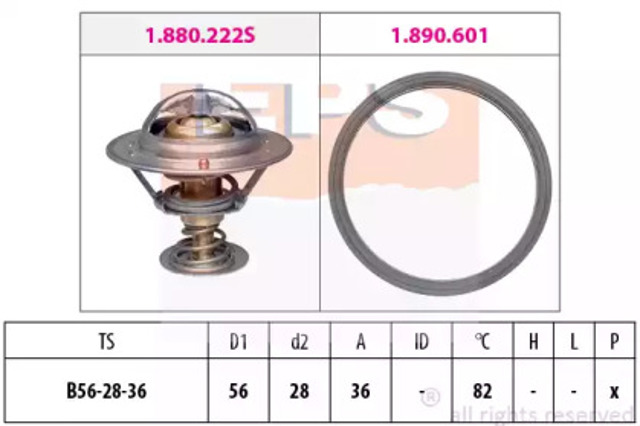 Termostat 1880728 EPS