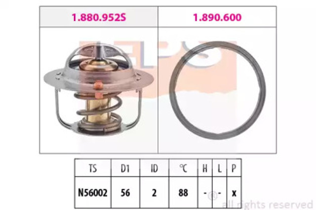 Termostat 1880952 EPS