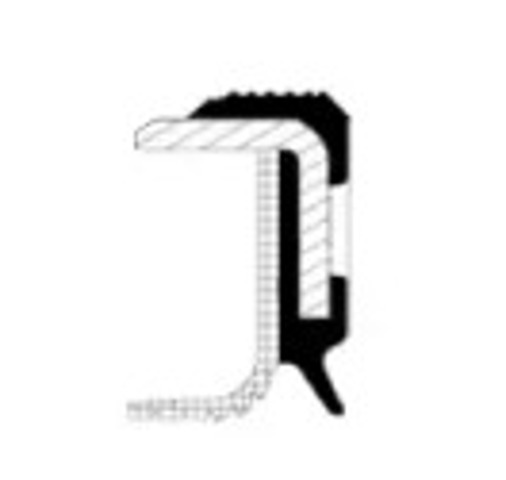 Uszczelniacz wału korbowego przedni 19036653B CORTECO